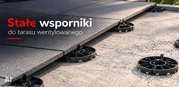 Stałe wsporniki tarasowe